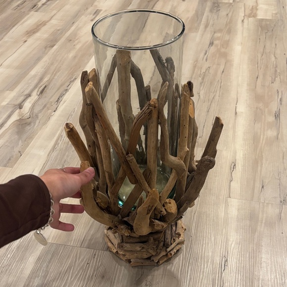 Driftwood Glass Vase - Picture 6 of 10